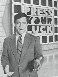 Peter Tomarken hosting Press Your Luck